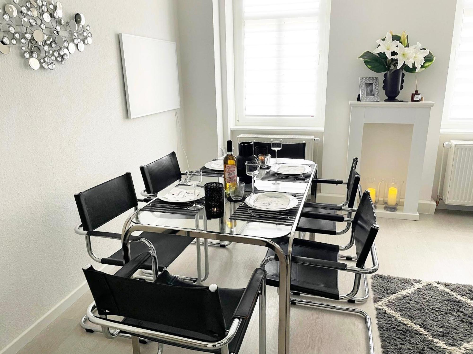 Bauhaus Design-Luxus Apartment, 20Er Jahre Stil, Garten 格拉 外观 照片